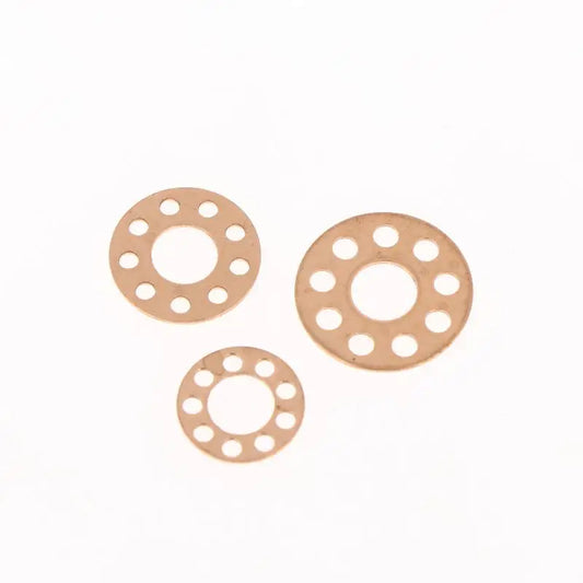 10Pcs 12x5.2x0.5mm 14x5.2x0.5mm Brass Washers Gasket Storage Oil Brass Washer 10x5.2x0.5mm Folding Knife Accessories Peaceful Pleasures Health and Wellness