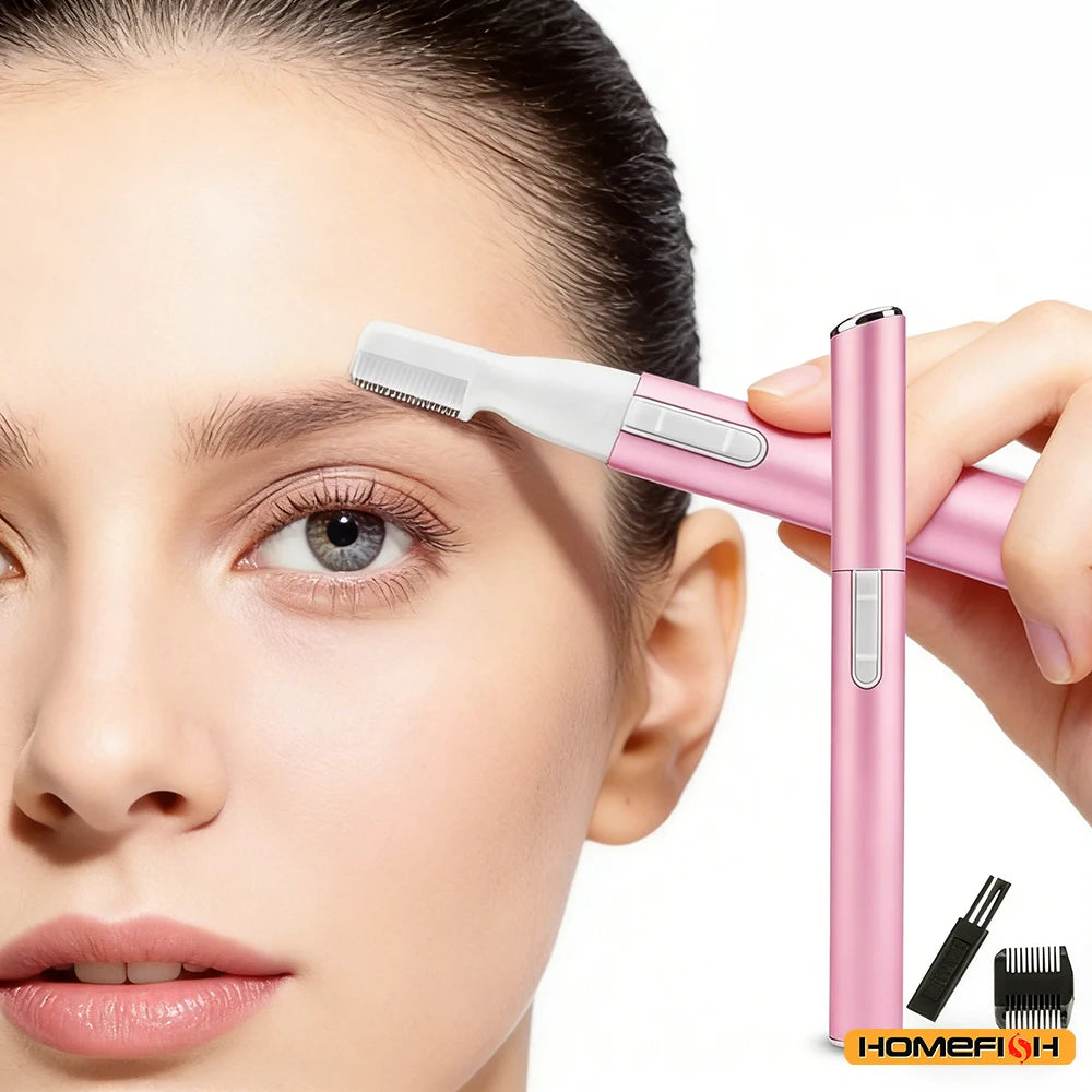 Mini Electric Eyebrow Shaver & Facial Hair Remover for Neck Lips Arms Legs Body, Trimmer for Women Peaceful Pleasures Health and Wellness