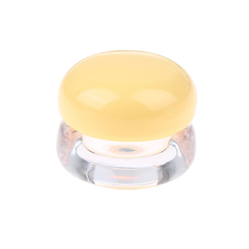 5g Mini Cosmetic Empty Jar Pots Makeup Skincare Container Face Cream Box Lip Balm Box Refillable Lips Glaze Container Travel Peaceful Pleasures Health and Wellness Yellow