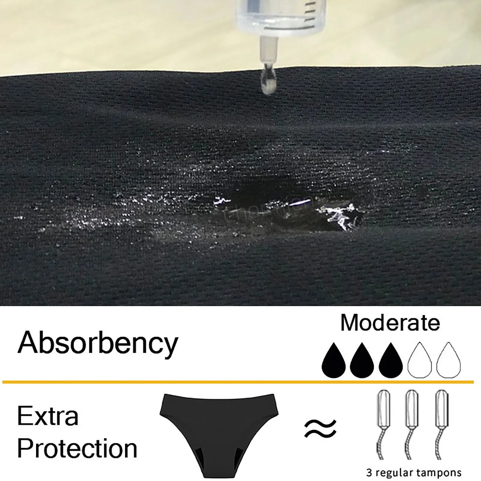 Swimwear Menstrual Leakproof Bikini Bottom Absorbent Pants High Waist Swimming Trunks For Teenagers Women Sexy Simple bikinis Peaceful Pleasures Health and Wellness