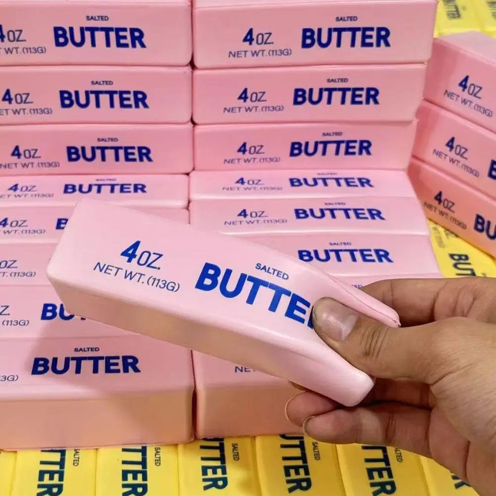 Butter Stick Squishy Toy – Slow Rebound Fidget Sensory Squeeze