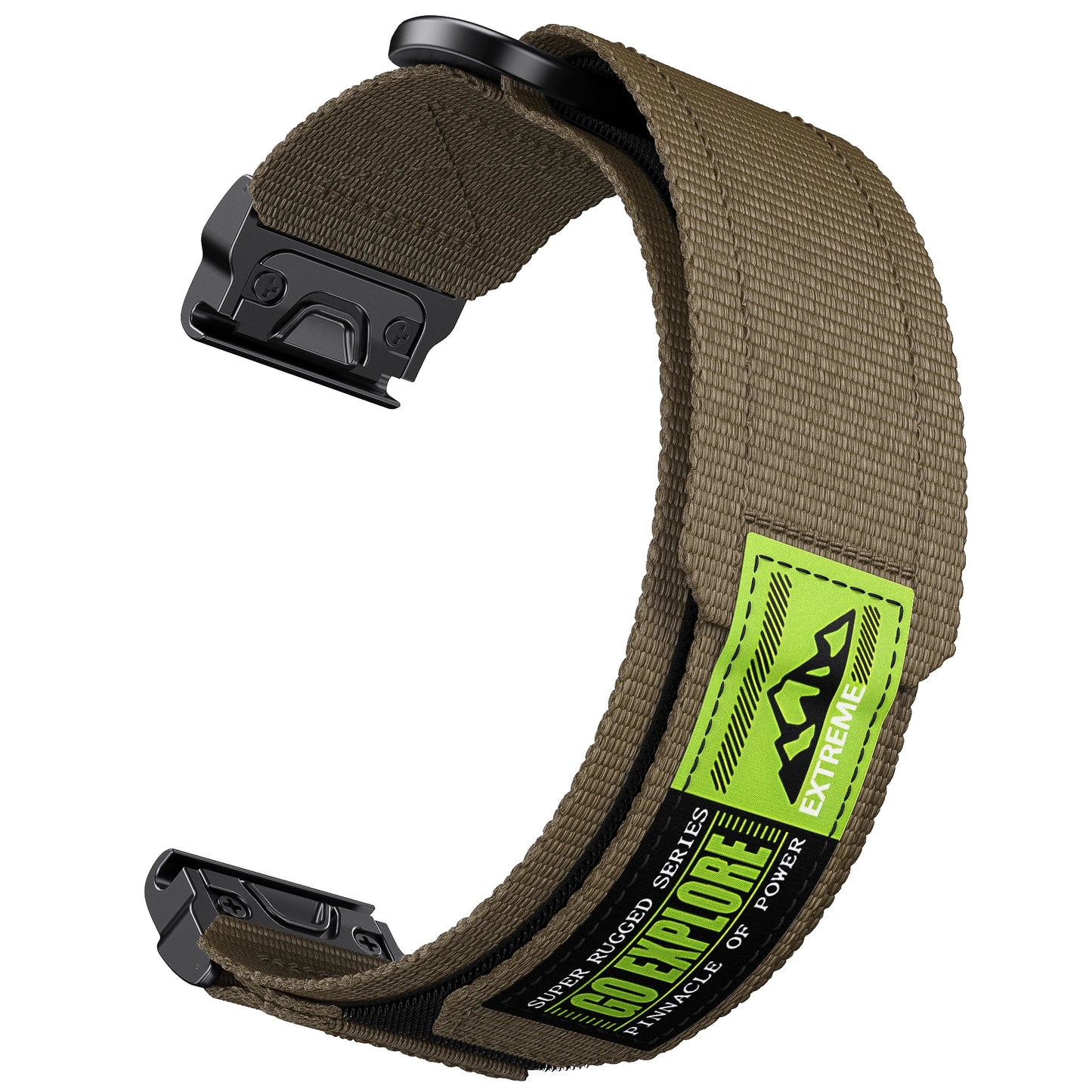 22mm 26mm QuickFit Nylon Watch Band for Garmin Fenix 7 6 5X