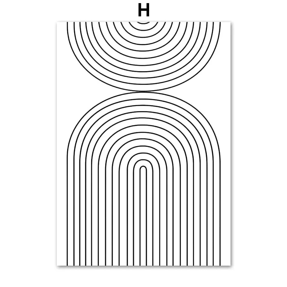 Nordic Abstract Canvas Wall Art | Neutral Minimalist Gallery Print Canvas Wall Art Peaceful Pleasures Health and Wellness QW1225 20x30cm Unframed