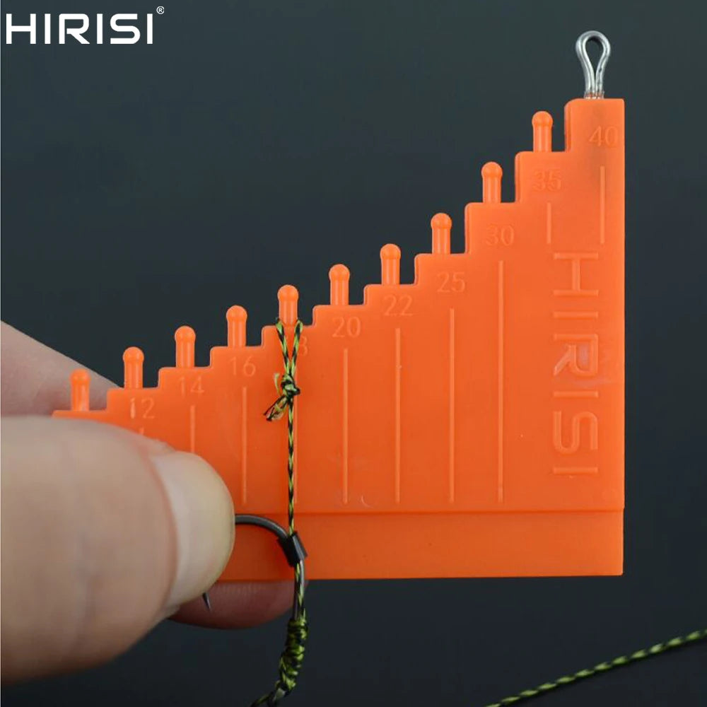 HIRISI Carp Fishing Hook Knotting Tool, Convenient Hook Tier for Hair Rig & Hook Link Making Terminal Tackle Accessories Peaceful Pleasures Health and Wellness