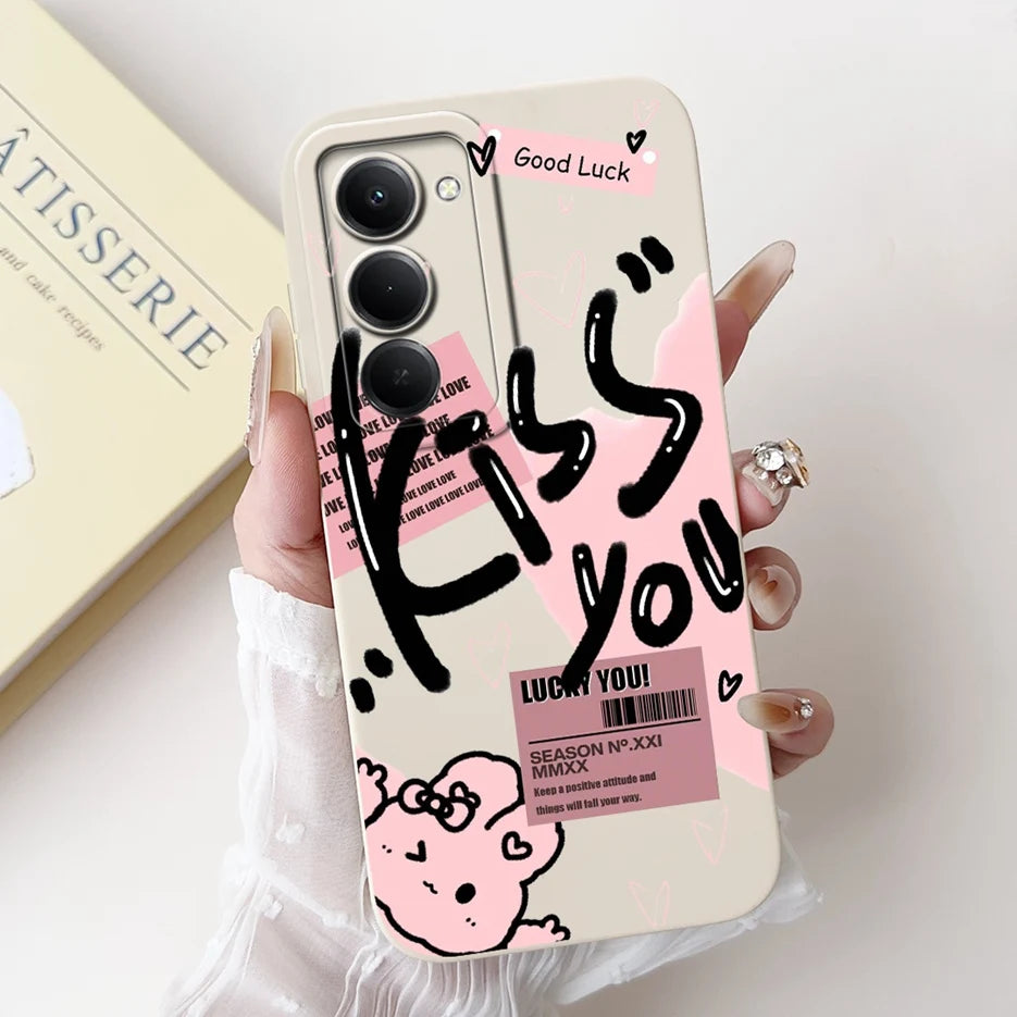 Xiaomi Redmi 15 4G/5G Cute Cartoon Shockproof Silicone Case