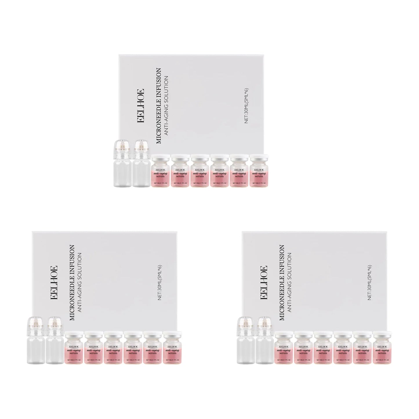 Microneedle Roller & Anti-Aging Serum Set – Hydrate & Firm