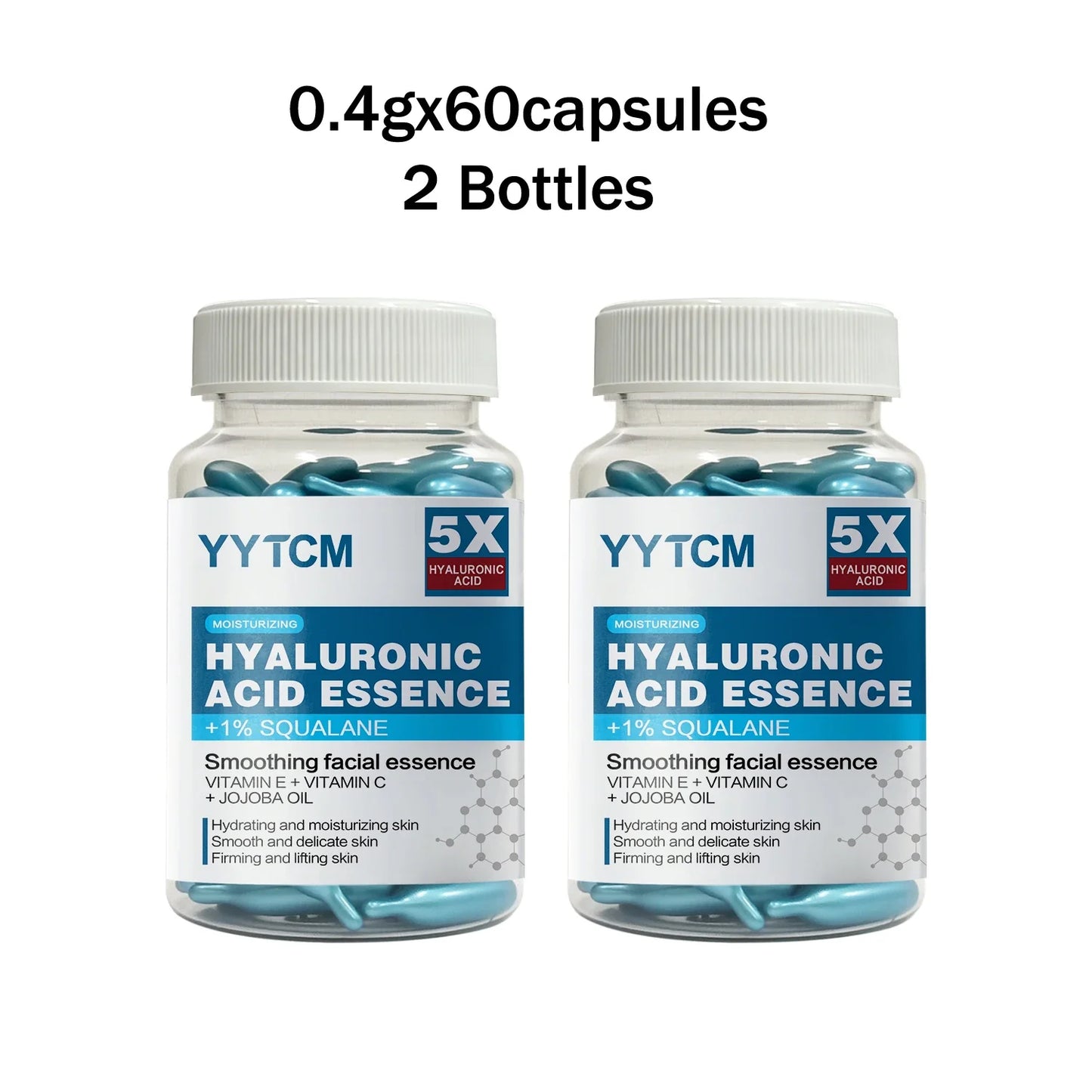 Hyaluronic Acid Moisturizing Capsule Essence – 30 Capsules