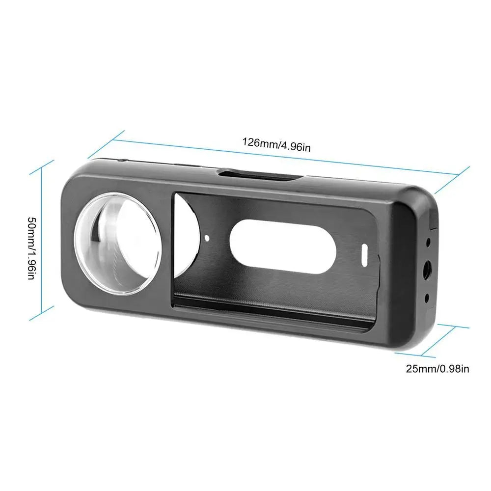 For Insta 360 One X3 Metal Rabbit Cage Shockproof Protective Expansion Frame Accessories Interface Aluminum Alloy Shell Case Peaceful Pleasures Health and Wellness