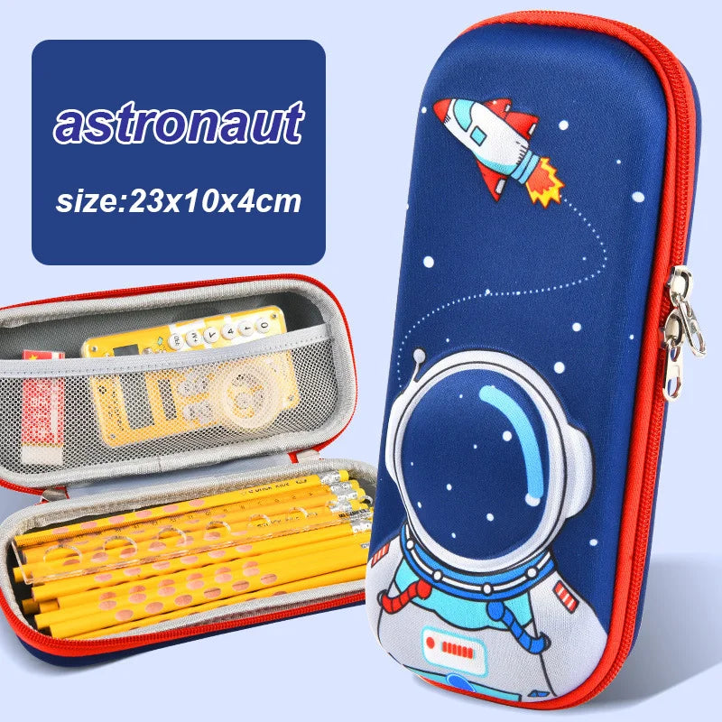 3D Kawaii Pencil Case EVA Large Capacity Waterproof Light Box Student