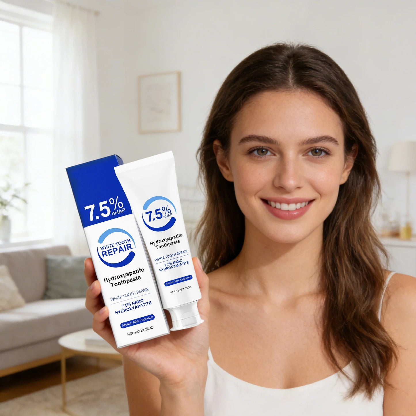 Hydroxyapatite Toothpaste for Enamel Protection and Fresh Breath Peaceful Pleasures Health and Wellness