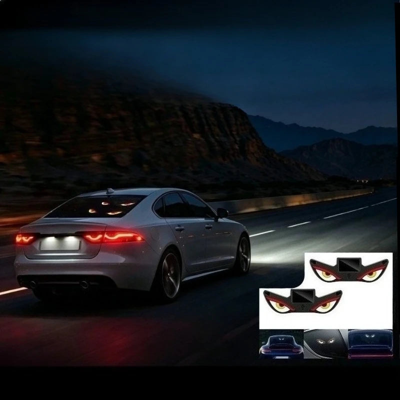 Solar LED Devil's Eye Car Atmosphere Light | Wireless Interior