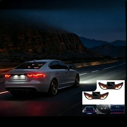 Solar LED Devil's Eye Car Atmosphere Light | Wireless Interior Car Atmosphere Light Peaceful Pleasures Health and Wellness