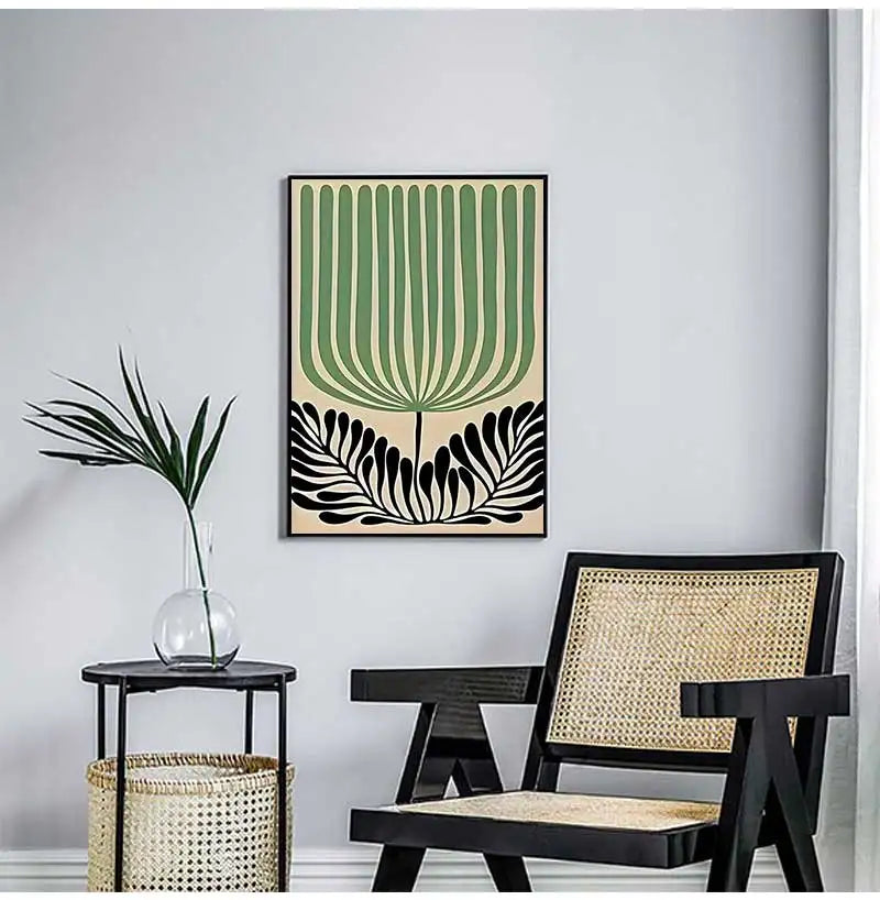 Modern Abstract Canvas Wall Art Print | Unframed Waterproof Decor