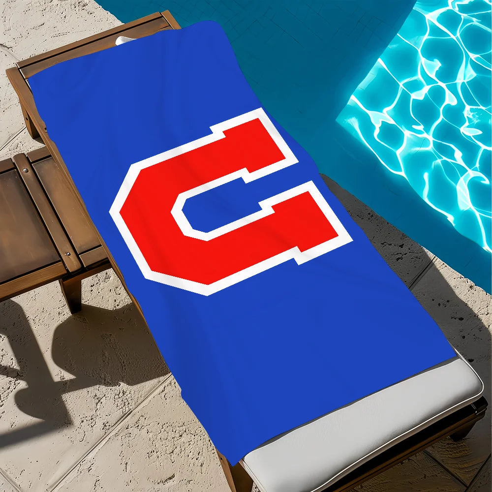 Chile University Football Quick-Dry Sports Beach Towel Sports Beach Towel Peaceful Pleasures Health and Wellness z4 STJ50x100CM