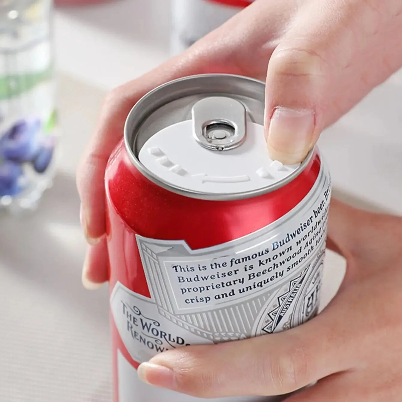 5-Pack Plastic Can Lid Sealer Caps – Leak-Proof Fresh-Keeping Covers for Soda, Beer & Beverage Cans