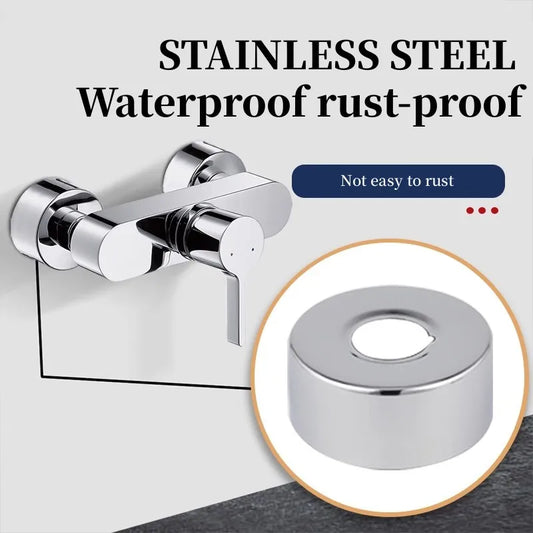 2PCS Stainless Steel Faucet Pipe Decorative Cover 1/2" 3/4" 1" Faucet Pipe Cover Oasis Select