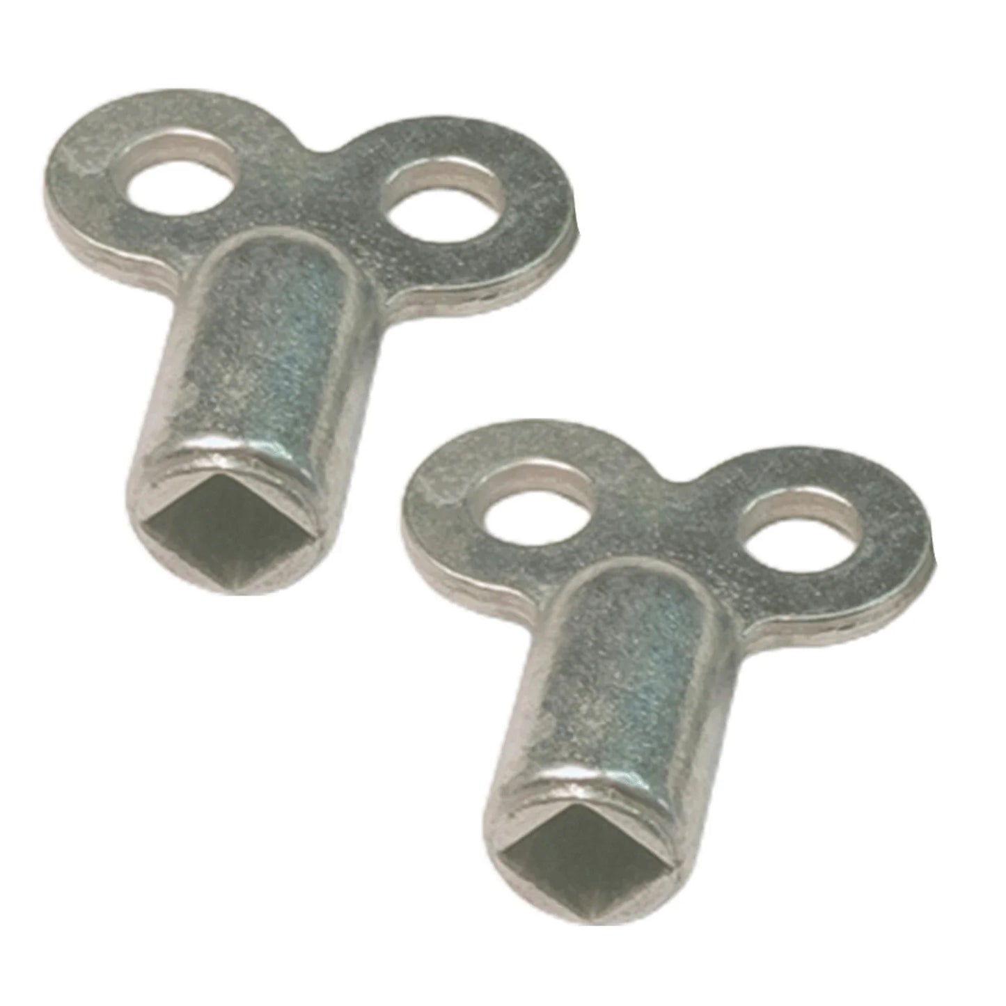 2-Pack Radiator Bleed Key – 5×5mm Zinc Alloy Valve Wrench