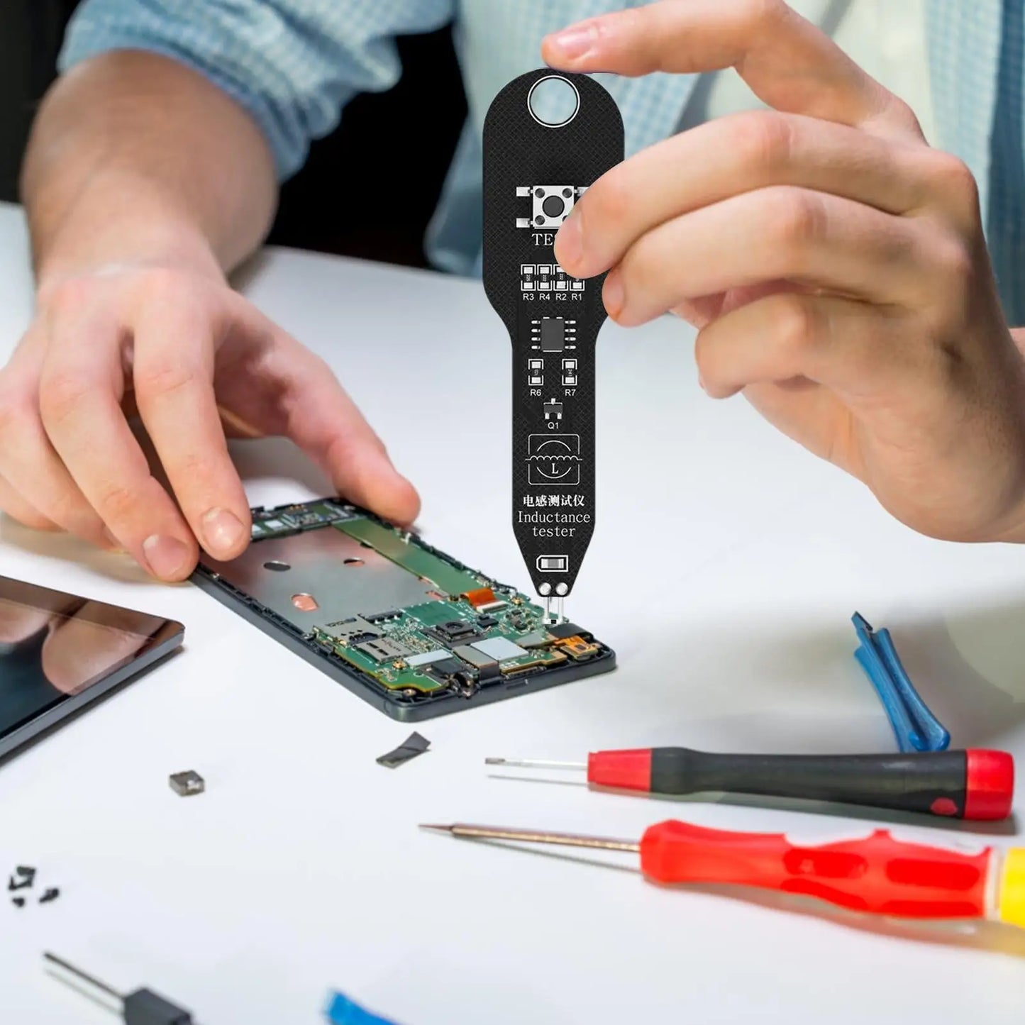 Motherboard Coil Tester – Inductor Detector Repair Tool Inductance Tester Tool Peaceful Pleasures Health and Wellness