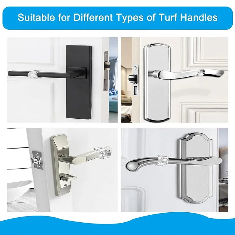 Silicone Door Handle Buffer Bumper Pads – Wall Protectors Door Handle Bumpers Peaceful Pleasures Health and Wellness