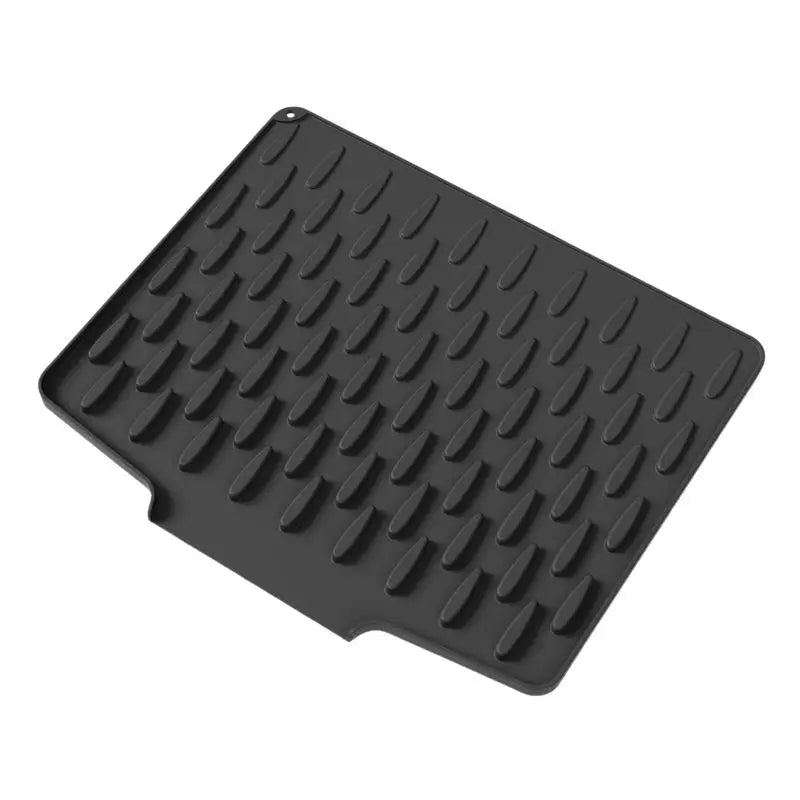 Non-Slip Silicone Dish Drying Mat 32×26cm | Heat Resistant