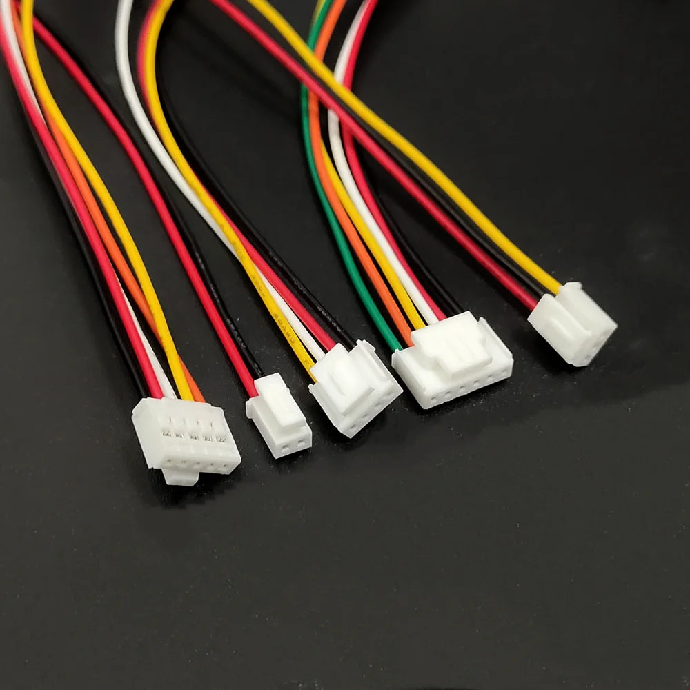 5Pcs HY2.0 to Dupont Line Electronic Wire-2P/3P/4P/5P/6P/8P/10 Pin To 2.54mm Dupont Male/Female Wire Connector 26AWG 20cm Cable Peaceful Pleasures Health and Wellness