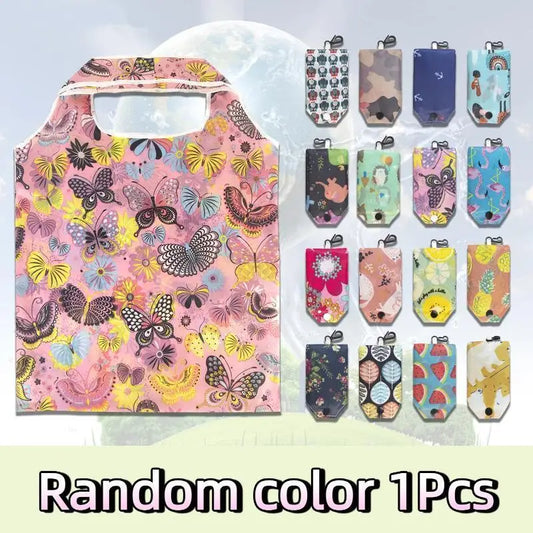 Creative Printed Polyester Organizer Bag Fashionable Recyclable Peaceful Pleasures Health and Wellness