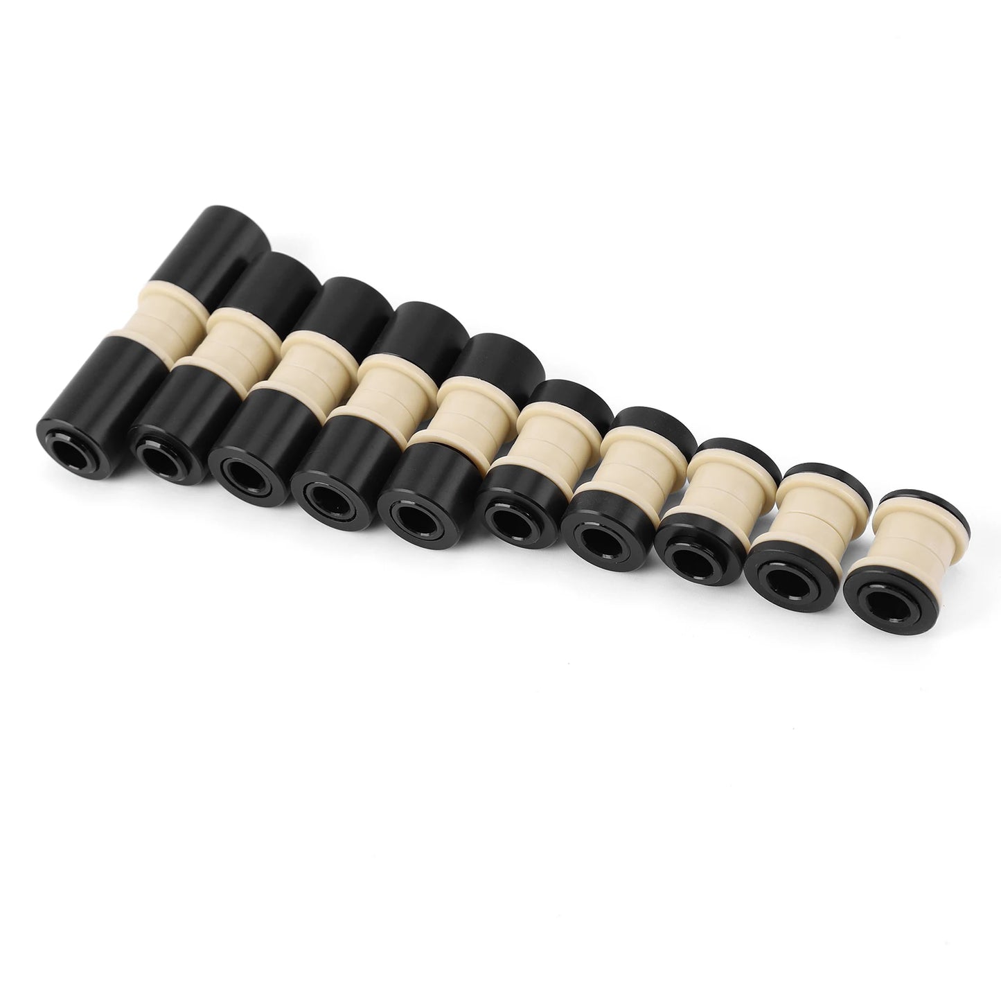 MTB Rear Shock Mounting Hardware Improved Suspension Rear Shock Bushing for Mountain Bikes DH Suspension Replacement Parts Peaceful Pleasures Health and Wellness