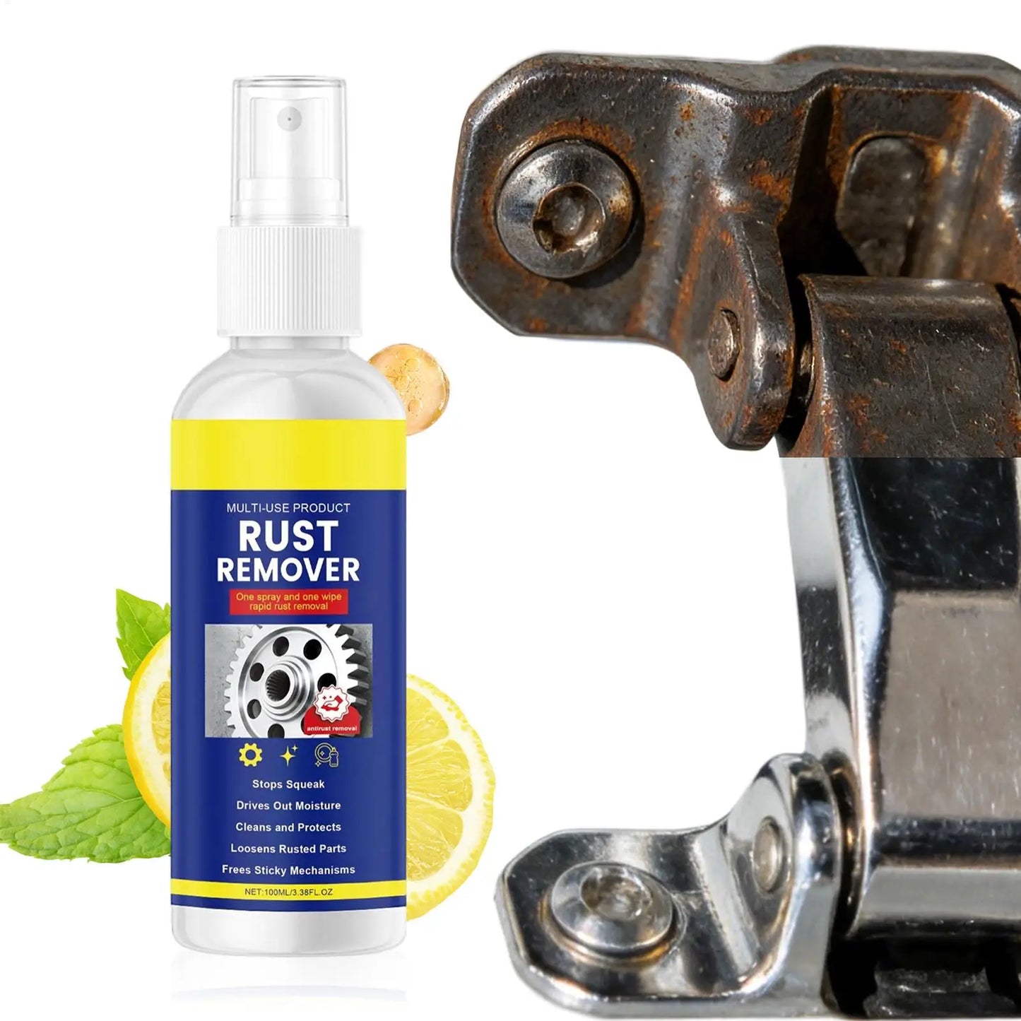 All-Purpose Rust Remover Spray 100ml – Metal, Car & Home