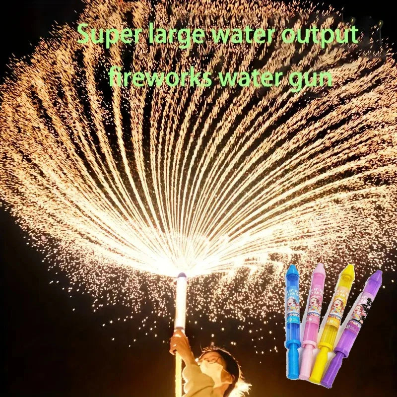Fireworks Water Spray Toy – Pool Party Photo Prop & Night Light