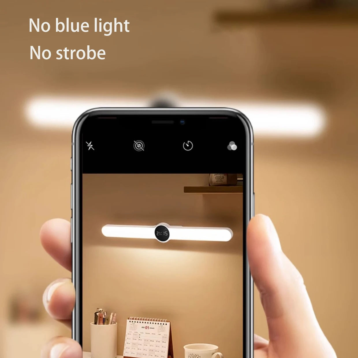 Eye Protection LED Desk Lamp Learning Special Charging College Student Dormitory Magnetic Suction Ceiling Desk Peaceful Pleasures Health and Wellness