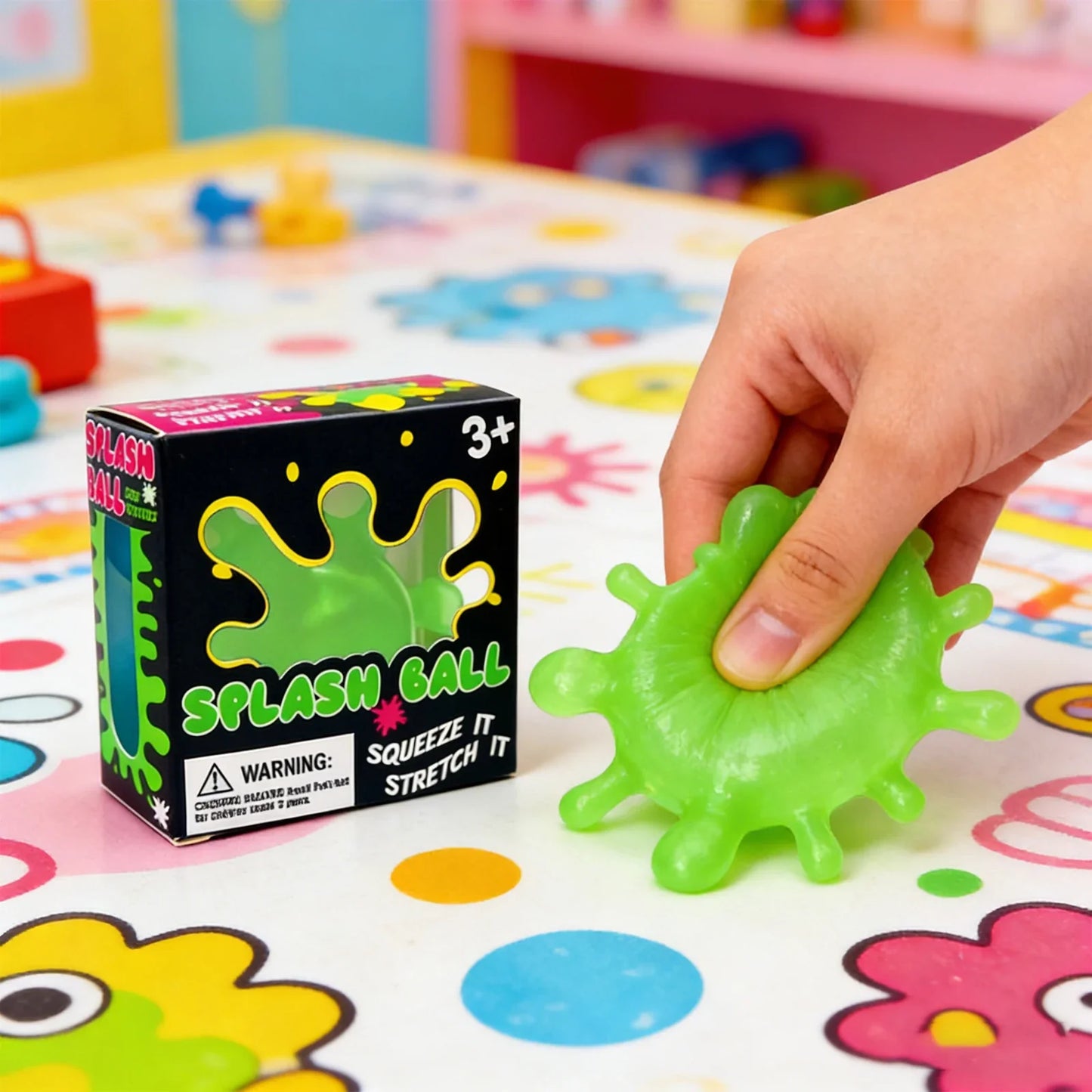 Rabbit Water Splash Fidget Cube – Sensory Calming Gadget