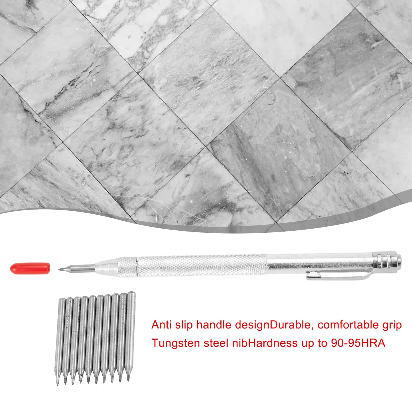 10 Scriber Pen Diamond Scribing Pens Tungsten Carbide Tip Engraving