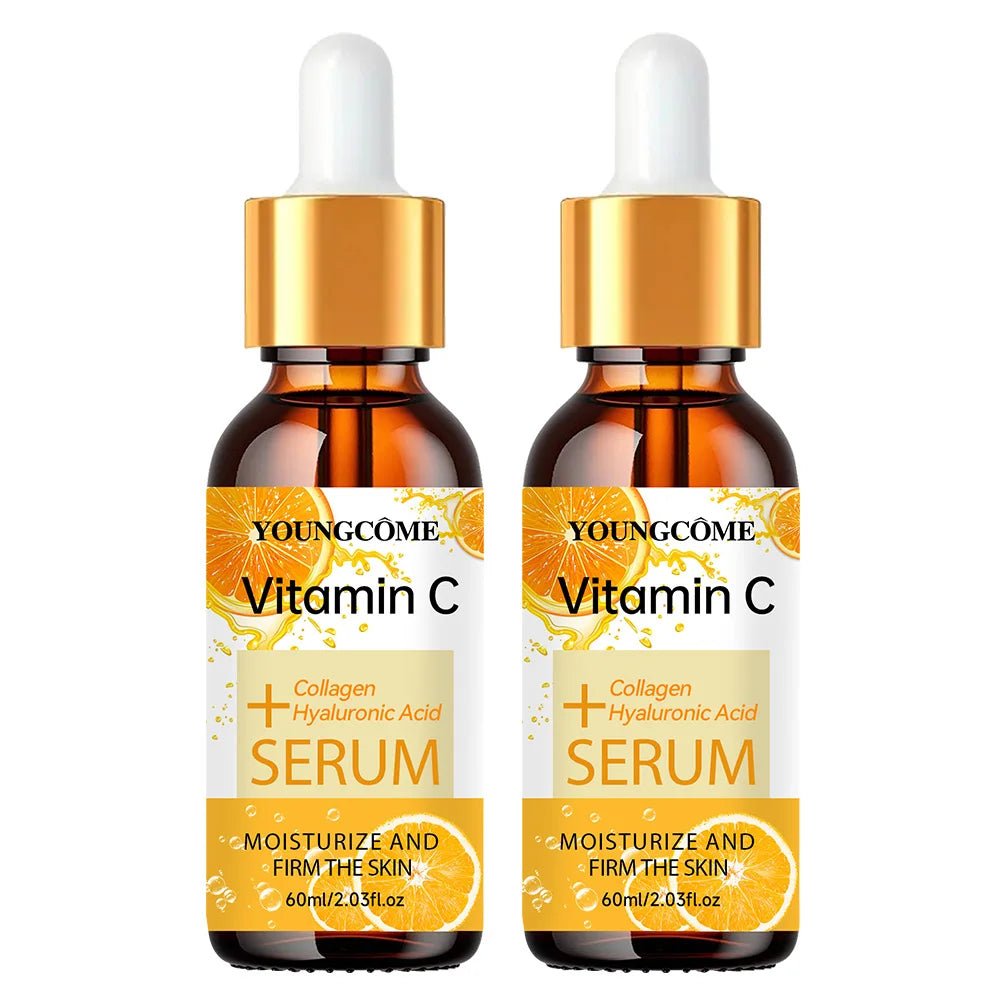 YOUNGCOME 2-Pack Vitamin C & Hyaluronic Acid Brightening Serum