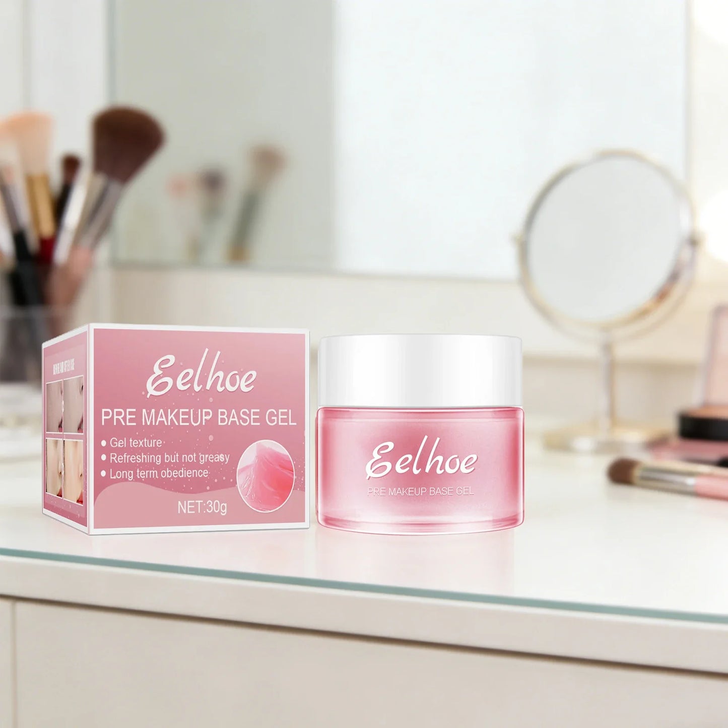 EELHOE Makeup Primer Gel – Pore Minimizing, Oil Control, Hydrating