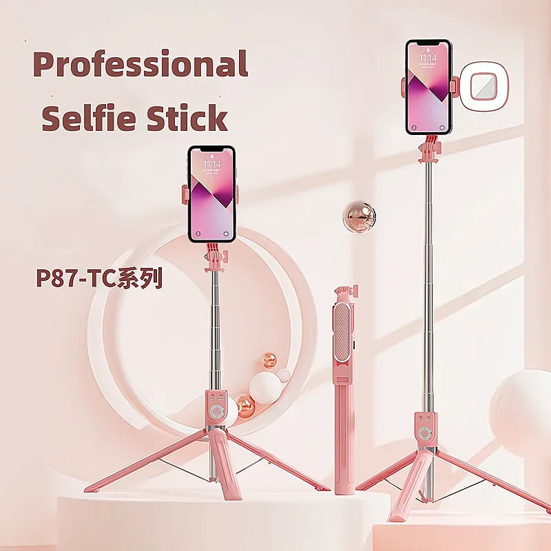 Selfie Stick Tripod 360°/180° Rotating Selfie Stick Phone Holder with Wireless Bluetooth Remote Extendable Tripod Selfie Stick Peaceful Pleasures Health and Wellness