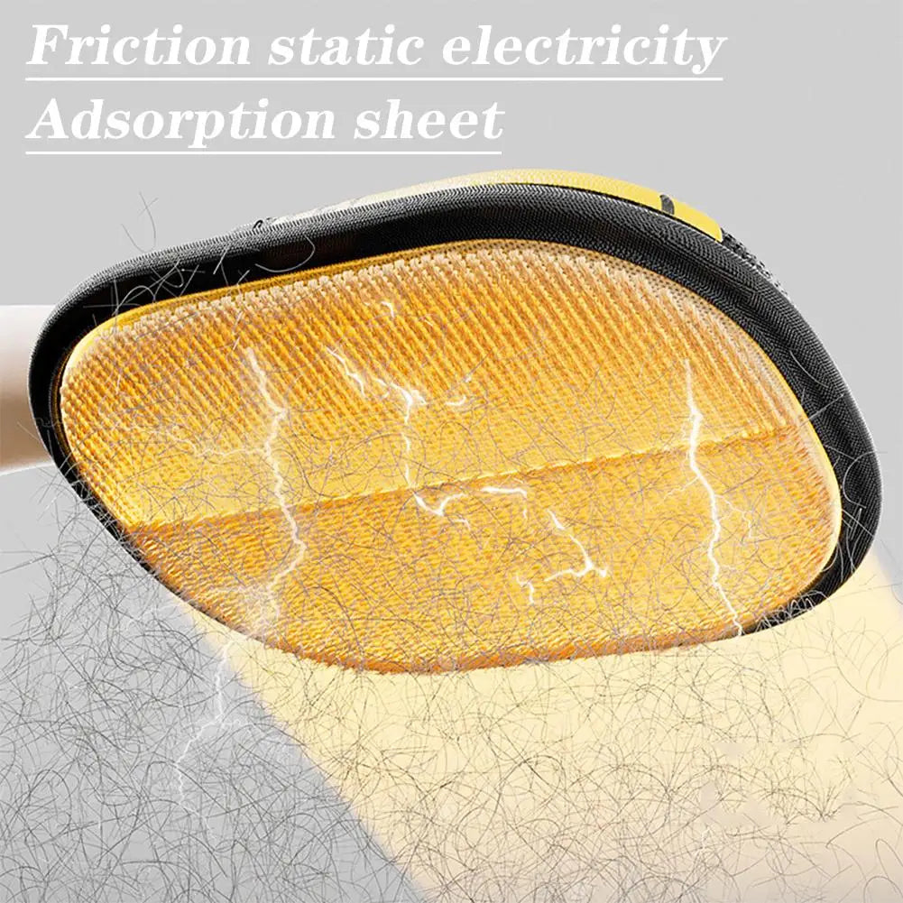Pet Grooming Glove Electrostatic Hair Removal Gloves Dog Cat Removal Brush Gloves Adhesive Glove Carpet Clothing Cleaning Brush Peaceful Pleasures Health and Wellness