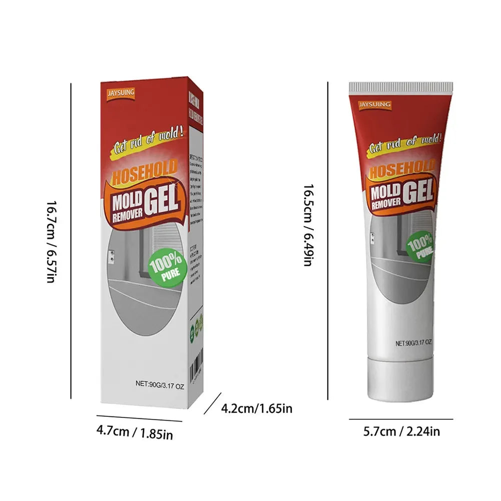High-quality Bathroom and kitchen walls cleaning agent Cleaning Repairing Household Mold Remover Gel Mildew Cleaning Agent Peaceful Pleasures Health and Wellness