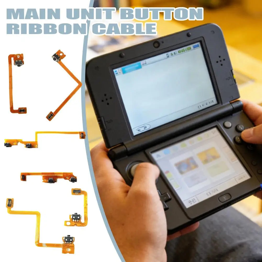 Nintendo 3DS LL XL L/R Shoulder Button Flex Cable Replacement