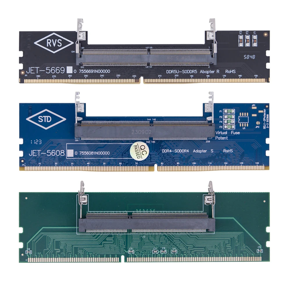 SO-DIMM to DIMM Memory Adapter – DDR3 DDR4 DDR5 Laptop to Desktop Computer Memory Adapter Peaceful Pleasures Health and Wellness