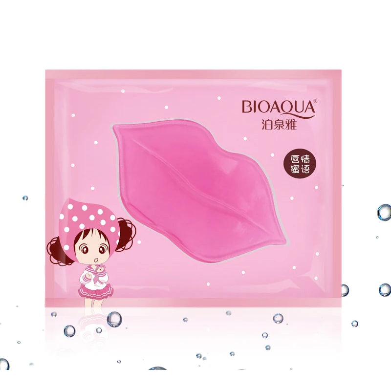 BIOAQUA Crystal Collagen Lip Mask 15pcs – Hydrating Plumper