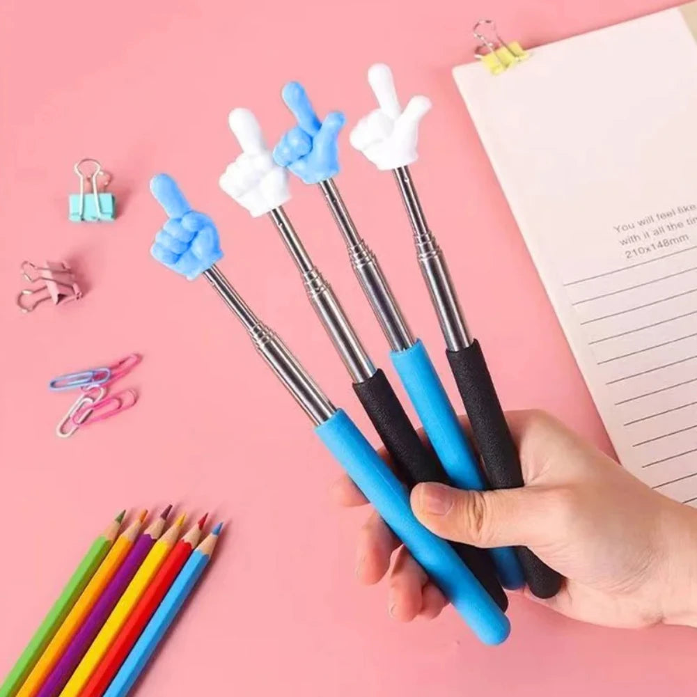 Telescopic Finger Pointer Stick – Teacher & Reading Aid