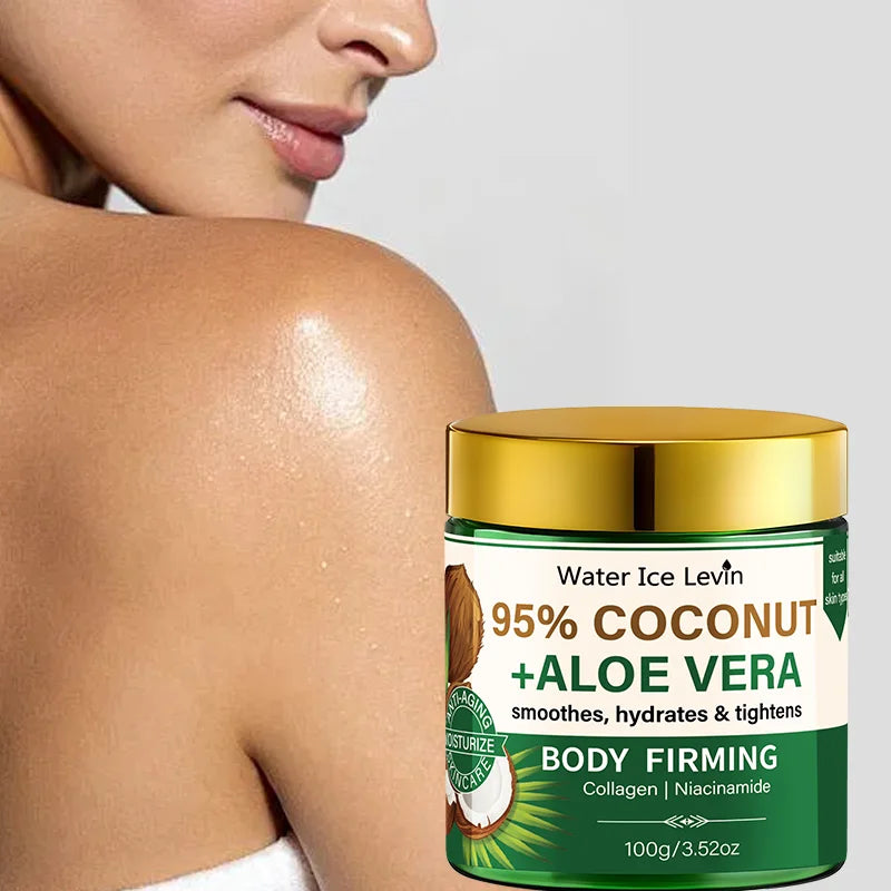 Coconut Aloe Vera Body Moisturizer – Collagen & Niacinamide