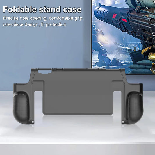 VODOOL TPU Case for Nintendo Switch 2 with Stand & Grip Gaming Console Case Peaceful Pleasures Health and Wellness