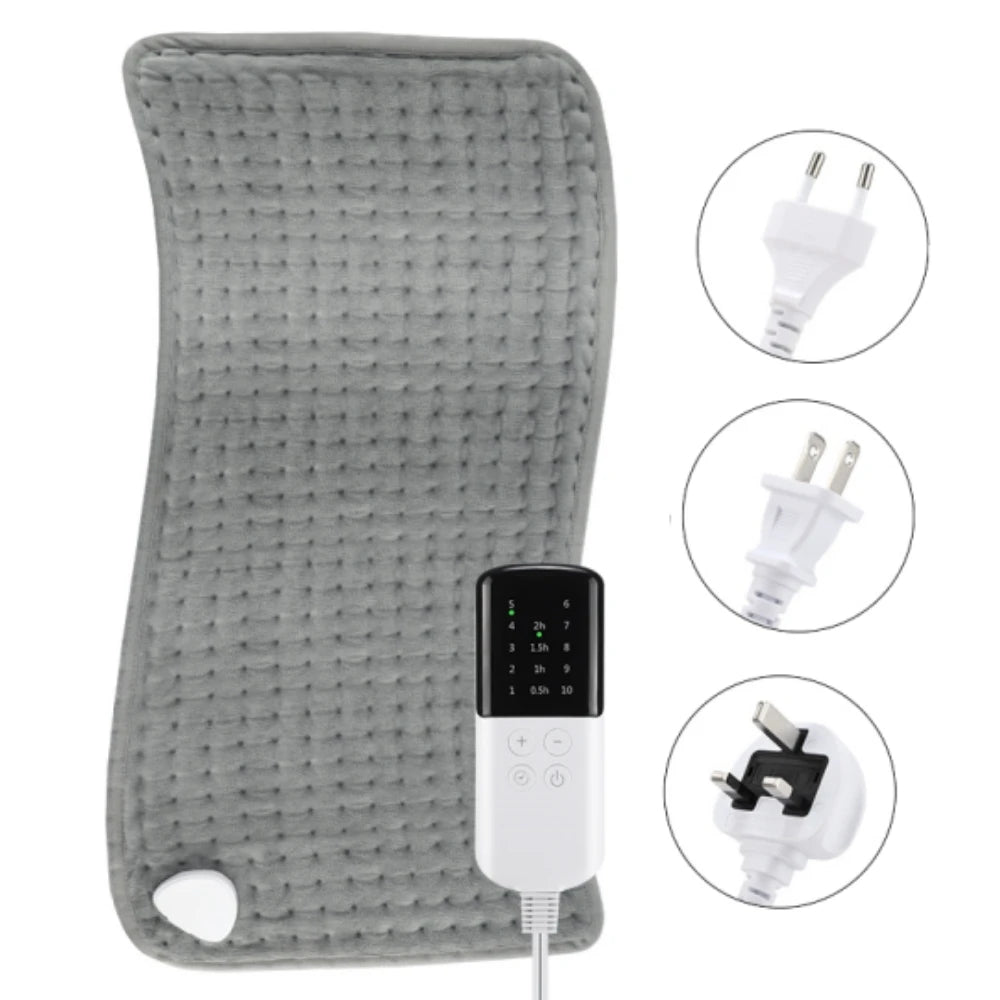 Electric Blanket 220V 110V Winter Hand Foot Legs Warmer Mat Heating Pad For Office Home Camping Heater Sheet Washable 60*30CM Peaceful Pleasures Health and Wellness