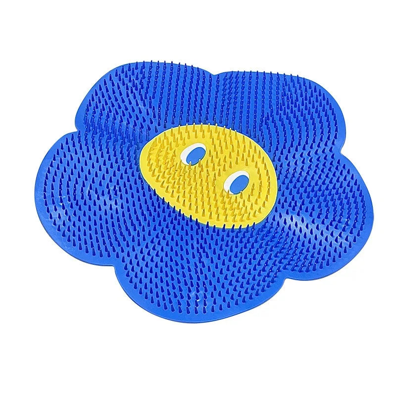 Silicone Foot Scrubber Mat | Non-Slip Shower Massage Pad
