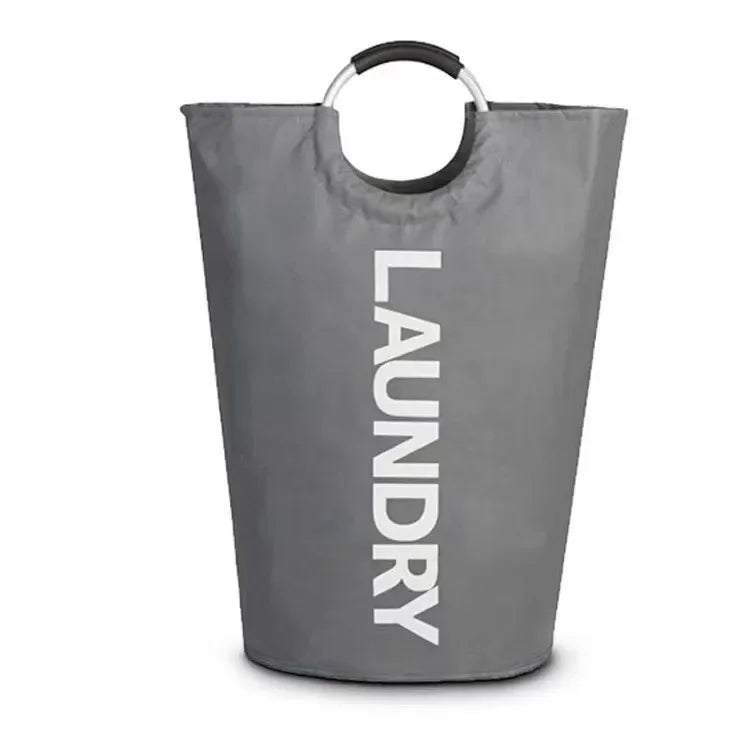 Extra-Large Foldable Waterproof Laundry Basket | Padded Handle