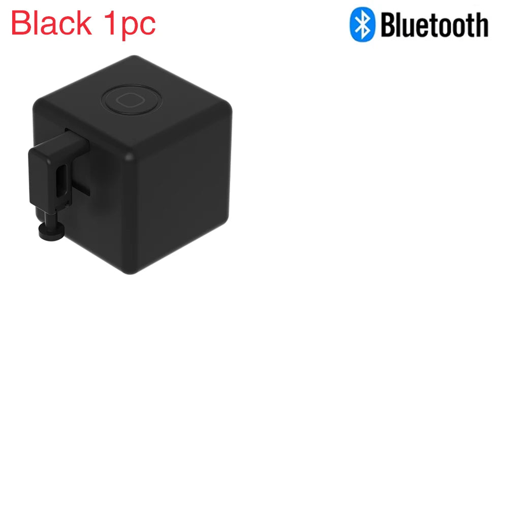 Tuya Bluetooth Smart Fingerbot PLUS Switch Finger Robot Button Pusher Remote Control for Alexa Google Assistant Voice Control Peaceful Pleasures Health and Wellness Black PLUS 1pc