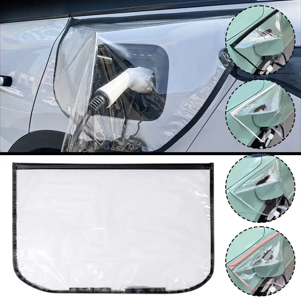 EV Charger Port Cover – Waterproof, Dustproof & Magnetic