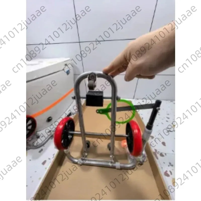 Folding Toilet Installation Trolley – Portable Labor-Saving Cart