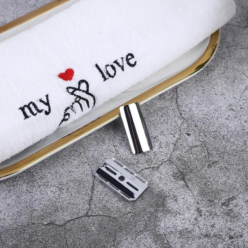 YAQI Zinc Alloy Version Telstar Men Safety Razor Head Peaceful Pleasures Health and Wellness